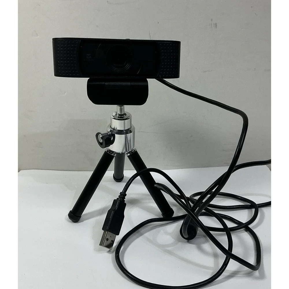 HD Webcam 1080P with Microphone & Cover Slide, 928 USB Computer Web Camera